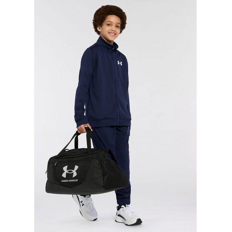 Under Armour Knit Track Suit Kids (1363290-410)παιδικο σετ φορμας Midnight Navy/Downpour Gray/Downpour Gray