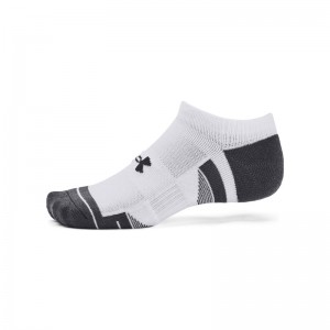 Under Armour Performance Tech 3pk NS (1379503-100)ΚΑΛΤΣΕΣ UNISEX 3 ΤΕΜΑΧΙΑ ΛΕΥΚΕΣ