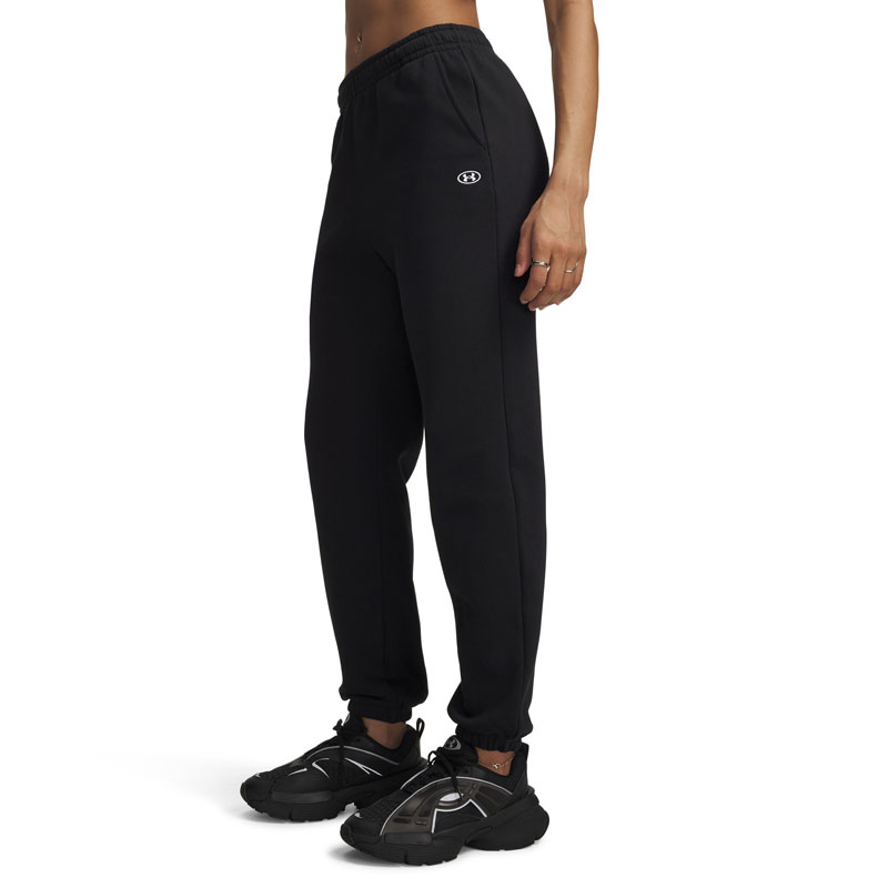 Under Armour UA Rival Fleece Gym Pants (6013551-008)ΓΥΝΑΙΚΕΙΟ ΠΑΝΤΕΛΟΝΙ ΦΟΡΜΑΣ ΜΑΥΡΟ