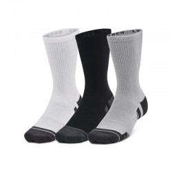 UNDER ARMOUR Perf Tech 3pk Crew (6015139-011)ΑΘΛΗΤΙΚΕΣ ΚΑΛΤΣΕΣ 3 ΤΕΜΑΧΙΑ Mod Gray/White/Jet Gray