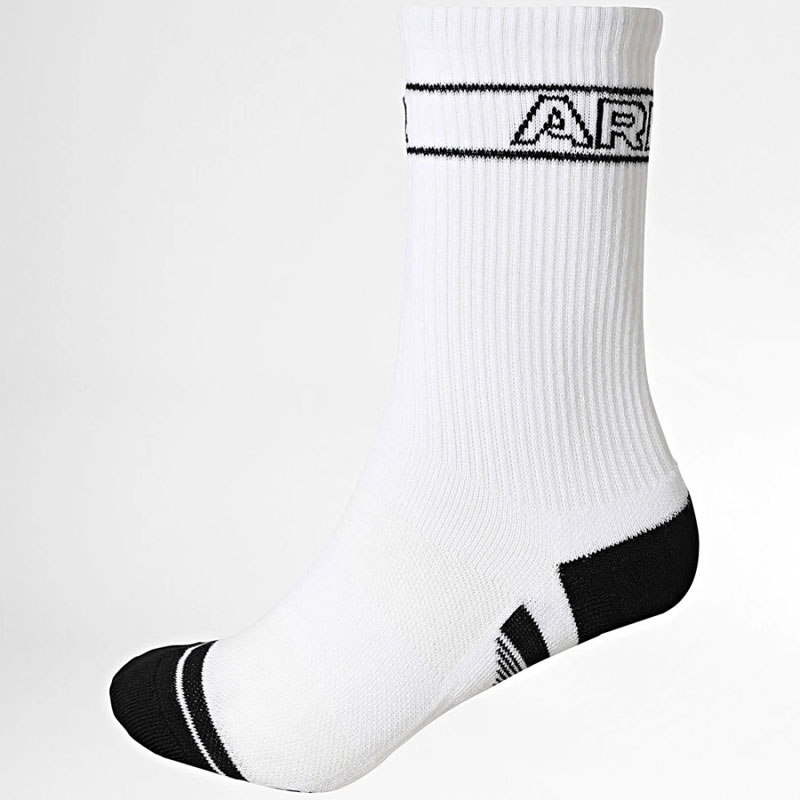 UNDER ARMOUR Perf Tech Nov 3pk Crw (6015141-100)ΑΘΛΗΤΙΚΕΣ ΚΑΛΤΣΕΣ 3 ΤΕΜΑΧΙΑ White/White/Ultimate Black
