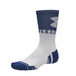 UNDER ARMOUR Perf Tech Nov 3pk Crw (6015141-997)ΑΘΛΗΤΙΚΕΣ ΚΑΛΤΣΕΣ 3 ΤΕΜΑΧΙΑ Blackout Navy/White/Halo Gray