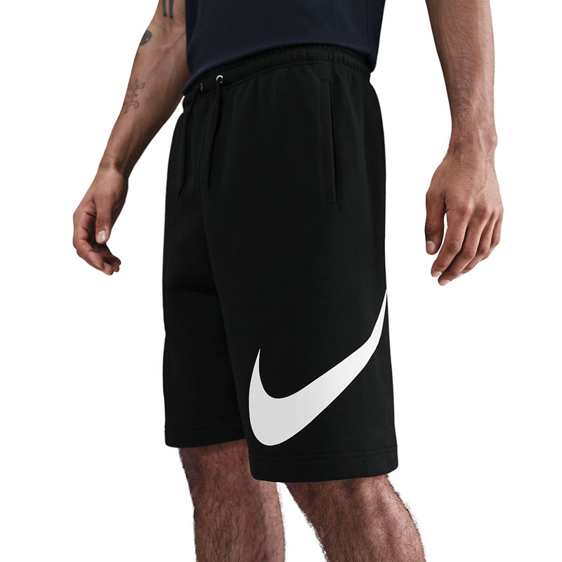 Nike Sportswear Club (FN3906-010)ΑΝΔΡΙΚΗ ΒΕΡΜΟΥΔΑ ΜΑΥΡΟ/ΛΕΥΚΟ