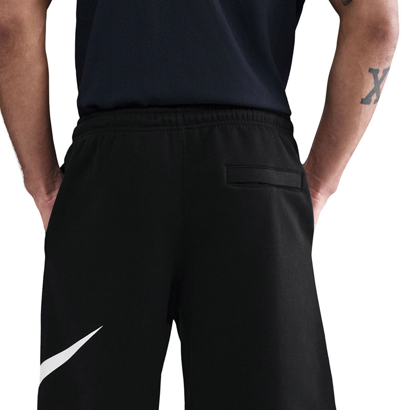 Nike Sportswear Club (FN3906-010)ΑΝΔΡΙΚΗ ΒΕΡΜΟΥΔΑ ΜΑΥΡΟ/ΛΕΥΚΟ