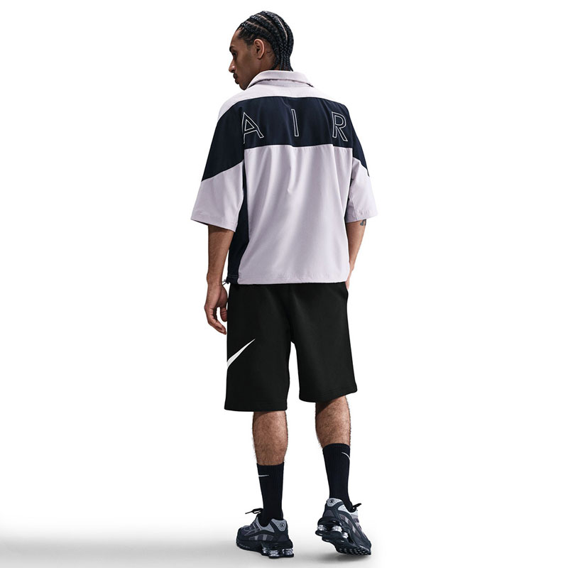 Nike Sportswear Club (FN3906-010)ΑΝΔΡΙΚΗ ΒΕΡΜΟΥΔΑ ΜΑΥΡΟ/ΛΕΥΚΟ