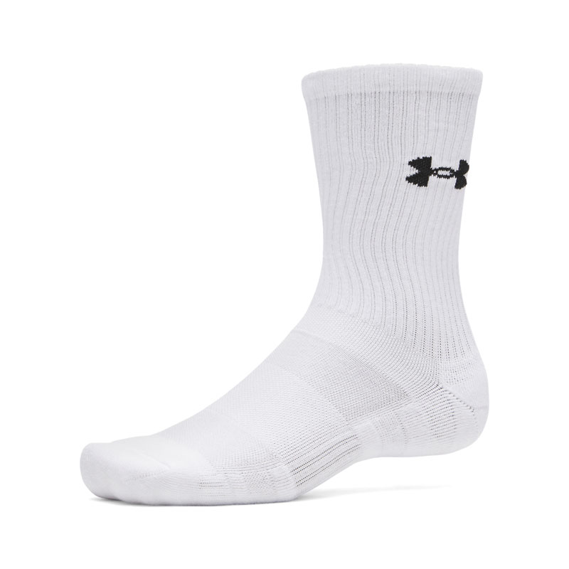 UNDER ARMOUR Performance Cotton Unisex 3-Pack Crew Socks (6009685-101)ΑΘΛΗΤΙΚΕΣ ΚΑΛΤΣΕΣ 3 ΤΕΜΑΧΙΑ ΠΟΛΥΧΡΩΜΕΣ