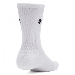 UNDER ARMOUR Performance Cotton (6009685-100)ΑΘΛΗΤΙΚΕΣ ΚΑΛΤΣΕΣ 3 ΤΕΜΑΧΙΑ ΛΕΥΚΕΣ