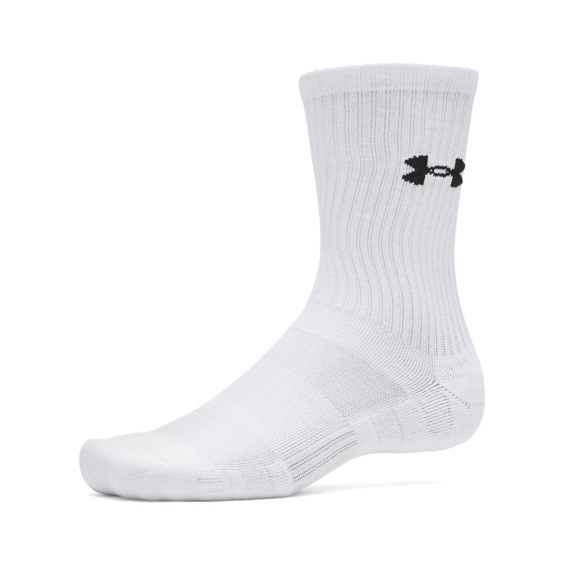 UNDER ARMOUR Performance Cotton (6009685-100)ΑΘΛΗΤΙΚΕΣ ΚΑΛΤΣΕΣ 3 ΤΕΜΑΧΙΑ ΛΕΥΚΕΣ