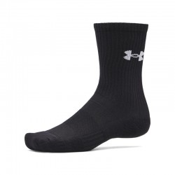 UNDER ARMOUR Performance Cotton (6009685-008)ΑΘΛΗΤΙΚΕΣ ΚΑΛΤΣΕΣ 3 ΤΕΜΑΧΙΑ ΜΑΥΡΕΣ