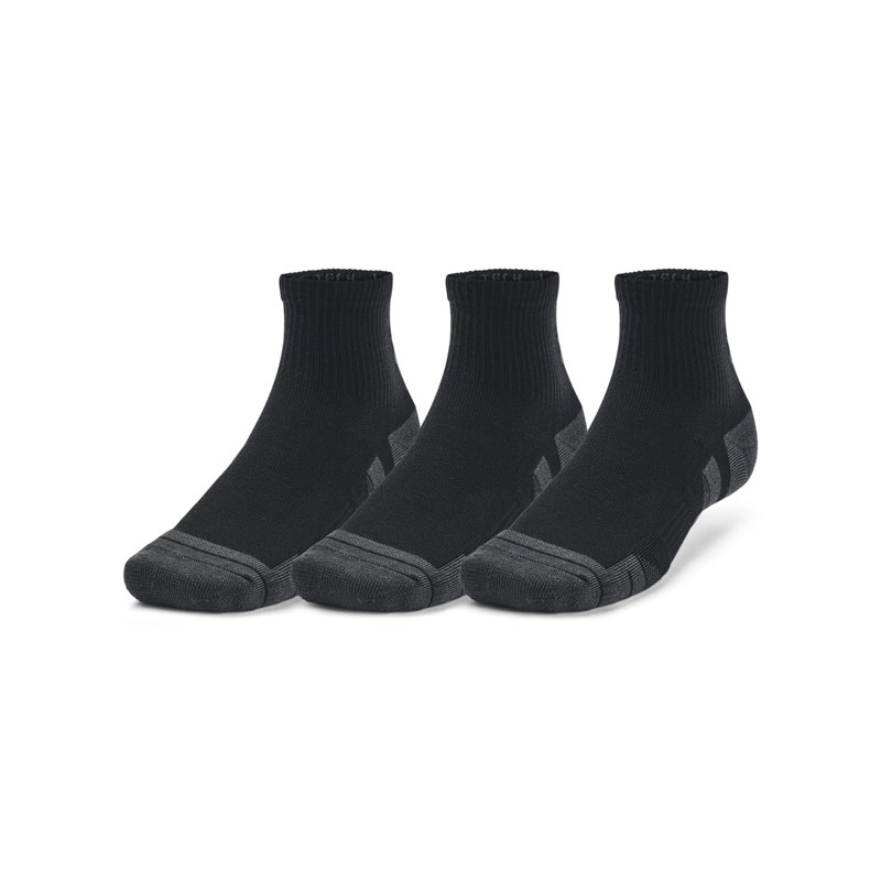 UNDER ARMOUR Perf Tech 3pk Qtr (6015138-008)ΑΘΛΗΤΙΚΕΣ ΚΑΛΤΣΕΣ 3 ΤΕΜΑΧΙΑ ΜΑΥΡΕΣ