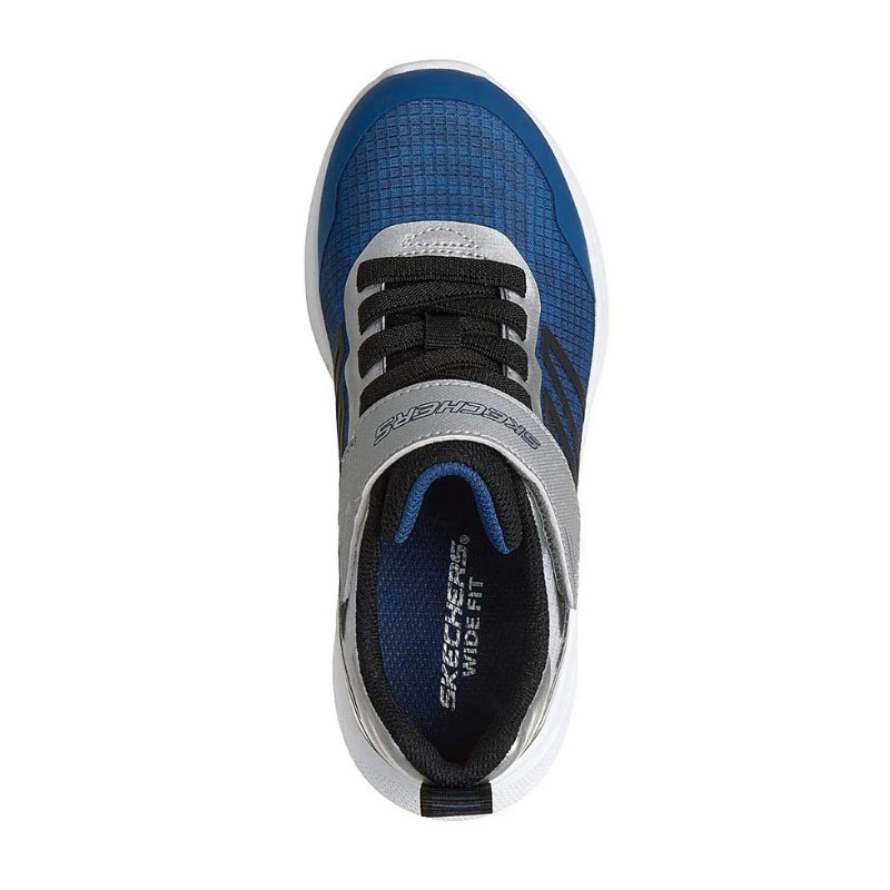 SKECHERS Microspec Velocity Kids (404125L-NVSL)ΠΑΙΔΙΚΑ ΠΑΠΟΥΤΣΙΑ ΜΠΛΕ