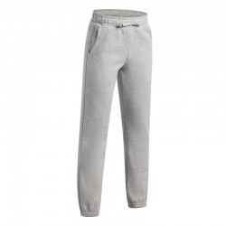 Under Armour Rival Fleece Jogger (6013381-011) Παιδικό Παντελόνι Μαύρο Φορμας Γκρι
