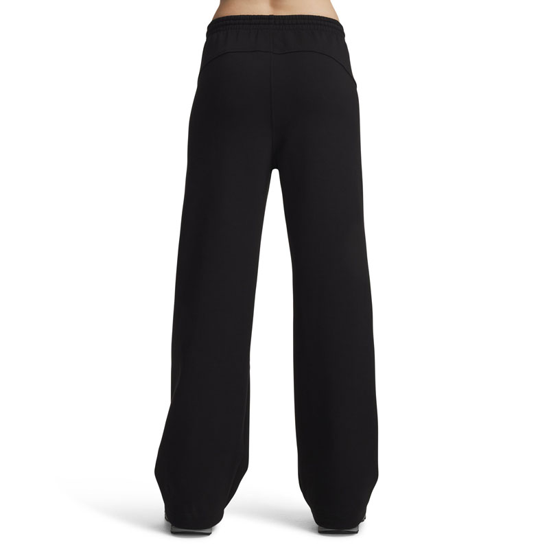 Under Armour Rival Fleece Straight Leg Pants (6013552-008)γυναικείο παντελόνι φόρμας μαυρο