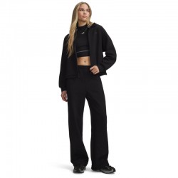 Under Armour Rival Fleece Straight Leg Pants (6013552-008)γυναικείο παντελόνι φόρμας μαυρο