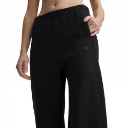 Under Armour Rival Fleece Straight Leg Pants (6013552-008)γυναικείο παντελόνι φόρμας μαυρο
