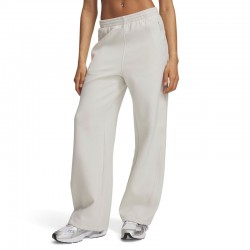 Under Armour Rival Fleece Straight Leg Pants (6013552-023)ΓΥΝΑΙΚΕΙΟ ΠΑΝΤΕΛΟΝΙ ΦΟΡΜΑΣ Distant Gray Light Heather/White