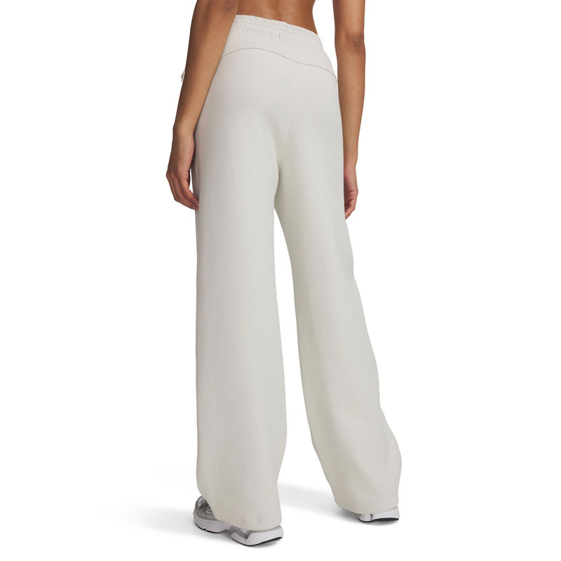 Under Armour Rival Fleece Straight Leg Pants (6013552-023)ΓΥΝΑΙΚΕΙΟ ΠΑΝΤΕΛΟΝΙ ΦΟΡΜΑΣ Distant Gray Light Heather/White