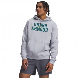 UNDER ARMOUR RIVAL FLC CAMO FILL HDY (6017022-011)ΑΝΔΡΙΚΗ ΦΟΥΤΕΡ ΜΠΛΟΥΖΑ Mod Gray/Green Citrine