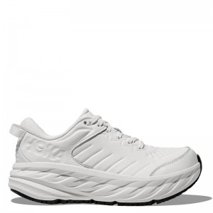 HOKA Bondi SR (1110521-FTFR)ΓΥΝΑΙΚΕΙΑ ΠΑΠΟΥΤΣΙΑ Slip-resistant/Water-resistant ΛΕΥΚΟ