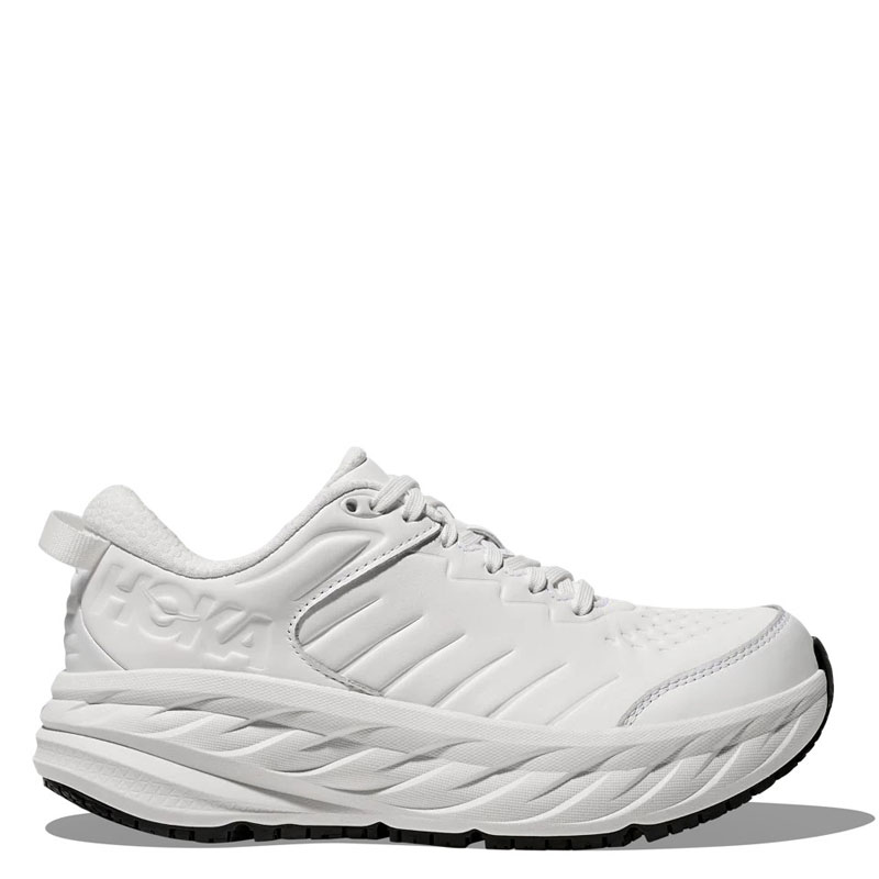 HOKA Bondi SR (1110521-FTFR)ΓΥΝΑΙΚΕΙΑ ΠΑΠΟΥΤΣΙΑ Slip-resistant/Water-resistant ΛΕΥΚΟ