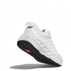 HOKA Bondi SR (1110521-FTFR)ΓΥΝΑΙΚΕΙΑ ΠΑΠΟΥΤΣΙΑ Slip-resistant/Water-resistant ΛΕΥΚΟ