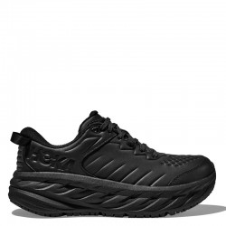 HOKA Bondi SR (1110520-BBLC)ΑΝΔΡΙΚΑ ΠΑΠΟΥΤΣΙΑ Slip-resistant/Water-resistant ΜΑΥΡΟ