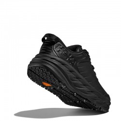HOKA Bondi SR (1110520-BBLC)ΑΝΔΡΙΚΑ ΠΑΠΟΥΤΣΙΑ Slip-resistant/Water-resistant ΜΑΥΡΟ