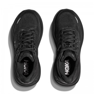 Hoka Bondi 9 WMNS (1162012-BBLC)ΓΥΝΑΙΚΕΙΑ ΠΑΠΟΥΤΣΙΑ ΜΑΥΡΑ