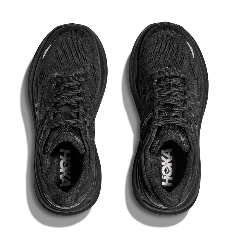 Hoka Bondi 9 WMNS (1162012-BBLC)ΓΥΝΑΙΚΕΙΑ ΠΑΠΟΥΤΣΙΑ ΜΑΥΡΑ