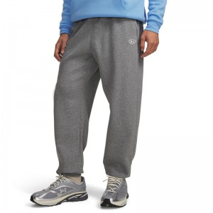 Under Armour Rival Fleece Jogger Pants (6017021-025)ΑΝΔΡΙΚΟ ΠΑΝΤΕΛΟΝΙ ΦΟΡΜΑΣ Castlerock Light Heather / White