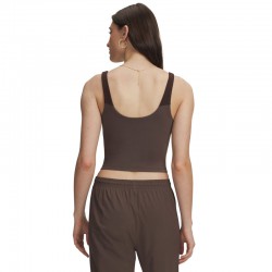 UNDER ARMOUR Motion Colorblock Tank (6013777-200)ΓΥΝΑΙΚΕΙΟ ΜΠΟΥΣΤΑΚΙ Peppercorn/Kona Brown/White