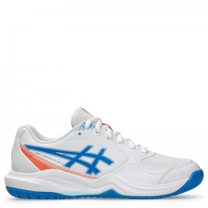 ASICS GEL-DEDICATE 9 GS (1044A085-100)ΠΑΙΔΙΚΑ ΠΑΠΟΥΤΣΙΑ ΤΕΝΝΙΣ White/Directoire Blue