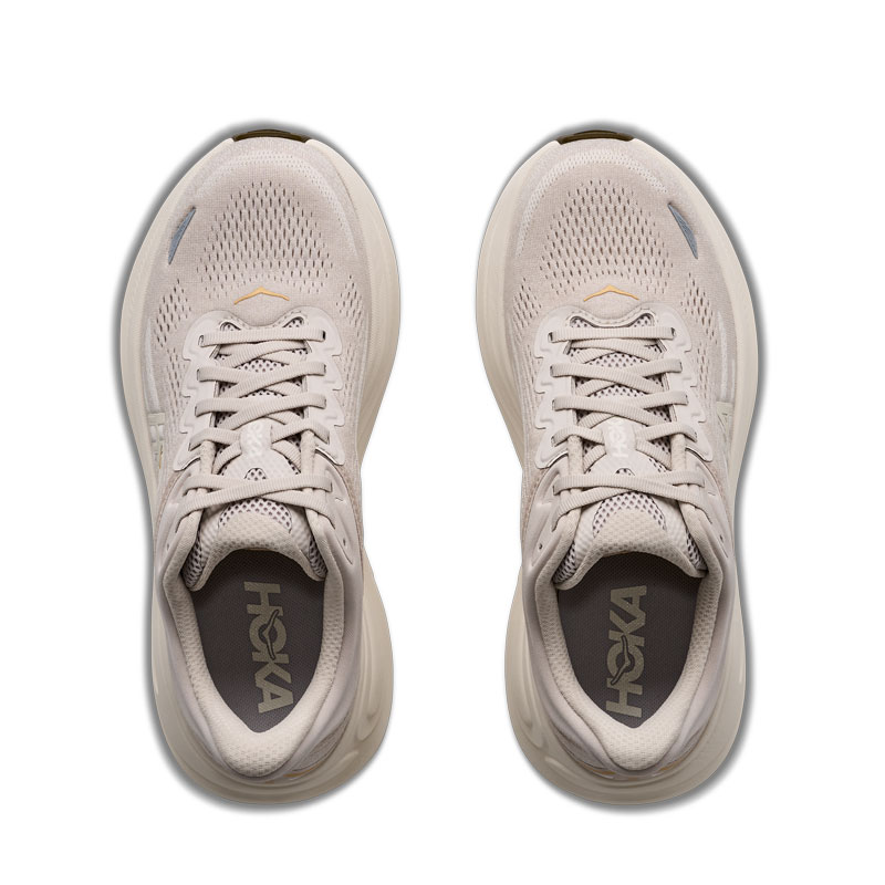 HOKA BONDI 9 WMNS (1162012-RRCK)ΓΥΝΑΙΚΕΙΑ ΠΑΠΟΥΤΣΙΑ RIVER ROCK GREY/ALABASTER
