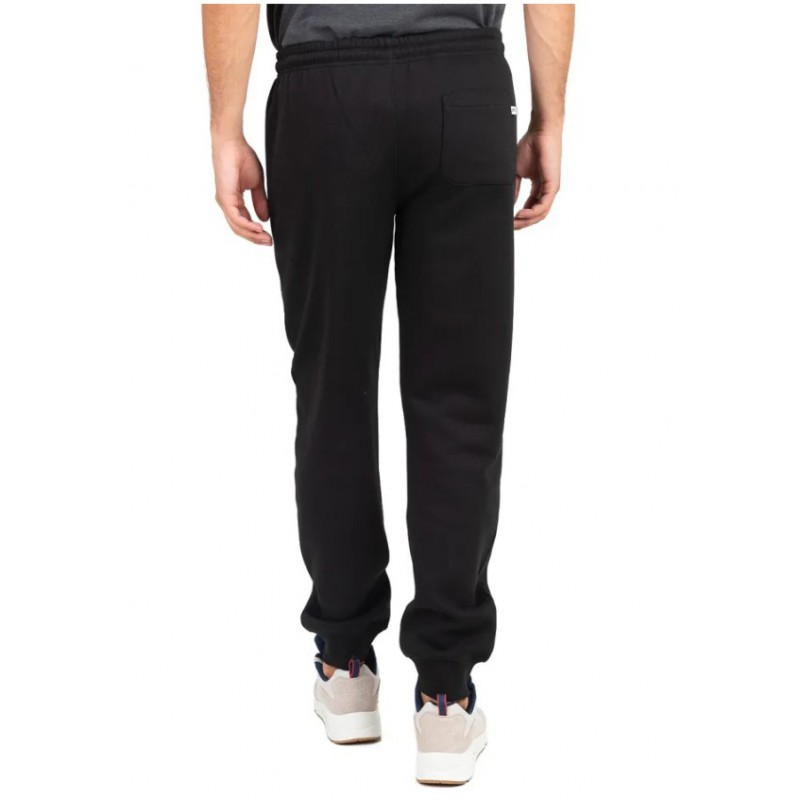 RUSSELL ATHLETIC CUFFED PANT (A25-719-2-099)ΑΝΔΡΙΚΟ ΠΑΝΤΕΛΟΝΙ ΜΑΥΡΟ ΜΕ ΦΕΡΜΟΥΑΡ ΣΤΗΝ ΤΣΕΠΗ