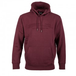 RUSSELL ATHLETIC PULLOVER HOODY SWEATSHIRT (A26-035-2-446)ΑΝΔΡΙΚΗ ΦΟΥΤΕΡ ΜΠΛΟΥΖΑ ΜΠΟΡΝΤΟ