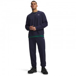 Under Armour Rival Fleece Jogger Pants (6017021-410)ΑΝΔΡΙΚΟ ΠΑΝΤΕΛΟΝΙ ΦΟΡΜΑΣ Midnight Navy/White