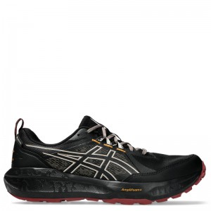 ASICS GEL-SONOMA 8 GTX (1011B977-005)ΑΝΔΡΙΚΑ ΠΑΠΟΥΤΣΙΑ TRAIL-RUNNING GORETEX Black/Brisket Red