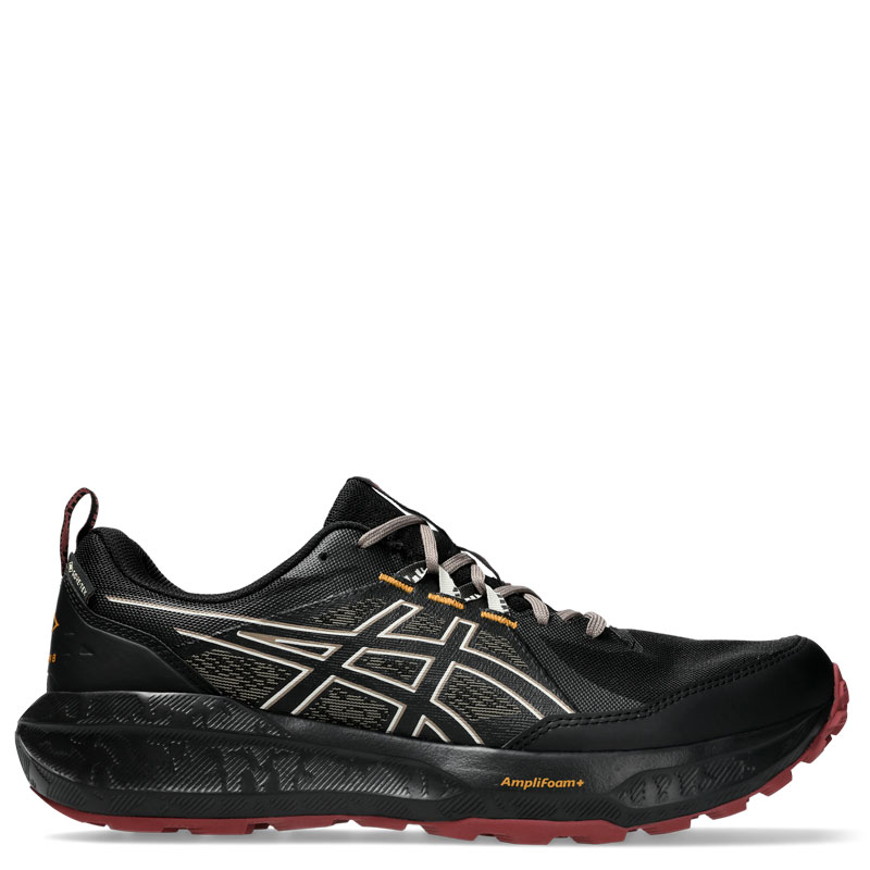 ASICS GEL-SONOMA 8 GTX (1011B977-005)ΑΝΔΡΙΚΑ ΠΑΠΟΥΤΣΙΑ TRAIL-RUNNING GORETEX Black/Brisket Red