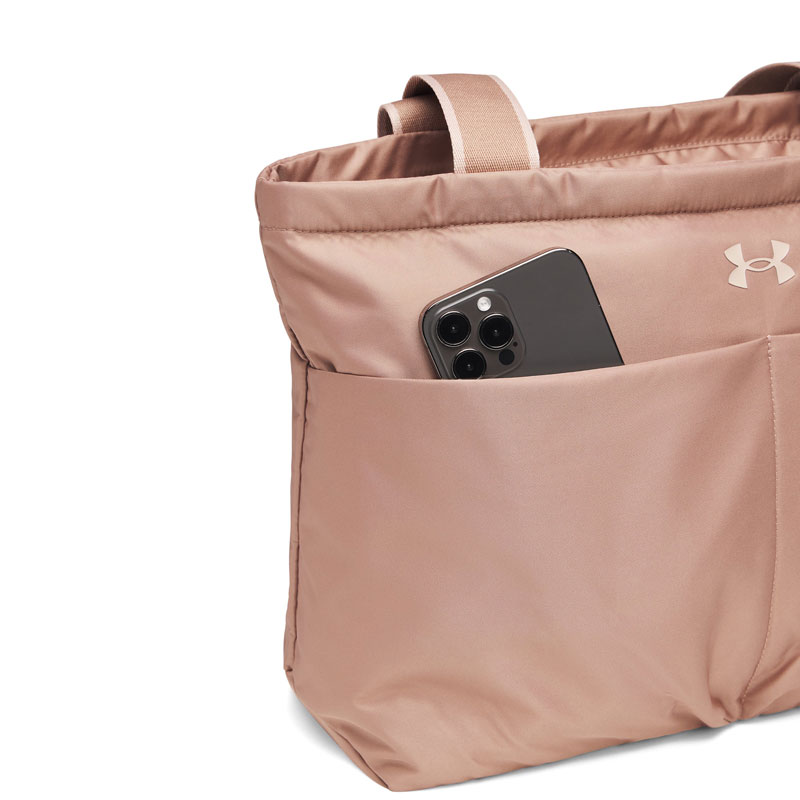 UNDER ARMOUR UA STUDIO LITE TOTE (1388920-201)ΓΥΝΑΙΚΕΙΑ ΤΣΑΝΤΑ 16 ΛΙΤΡΑ Deep Almond//Bashful Pink