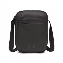 Under Armour Essential Crossbody Unisex Bag (6011276-001)ΤΣΑΝΤΑΚΙ ΠΛΑΤΗΣ ΥΔΡΟΑΠΩΘΗΤΙΚΟ ΜΑΥΡΟ