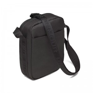 Under Armour Essential Crossbody Unisex Bag (6011276-001)ΤΣΑΝΤΑΚΙ ΠΛΑΤΗΣ ΥΔΡΟΑΠΩΘΗΤΙΚΟ ΜΑΥΡΟ