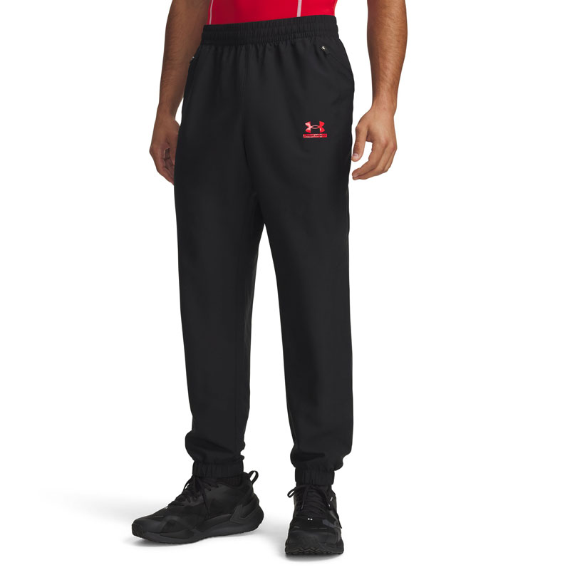 UNDER ARMOUR UA TECH SPORT PANT (6011268-002)ΑΝΔΡΙΚΟ ΠΑΝΤΕΛΟΝΙ ΦΟΡΜΑΣ Black/Racer Red/Racer Red