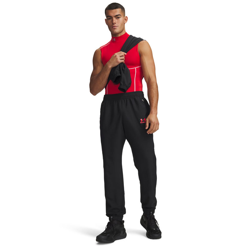 UNDER ARMOUR UA TECH SPORT PANT (6011268-002)ΑΝΔΡΙΚΟ ΠΑΝΤΕΛΟΝΙ ΦΟΡΜΑΣ Black/Racer Red/Racer Red