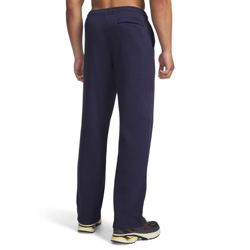 UNDER ARMOUR Rival Flc Pants (6013444-410)Ανδρικό Παντελόνι Midnight Navy/White