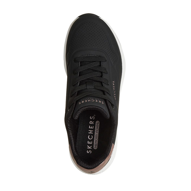 SKECHERS Uno Lite 2 (190265-BLK)ΓΥΝΑΙΚΕΙΟ ΥΠΟΔΗΜΑ ΜΑΥΡΟ/ΛΕΥΚΟ