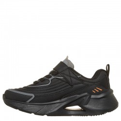 SKECHERS Tidal-Tech - Stream Rush (404042L-BKGY)ΠΑΙΔΙΚΑ ΠΑΠΟΥΤΣΙΑ ΜΑΥΡΑ