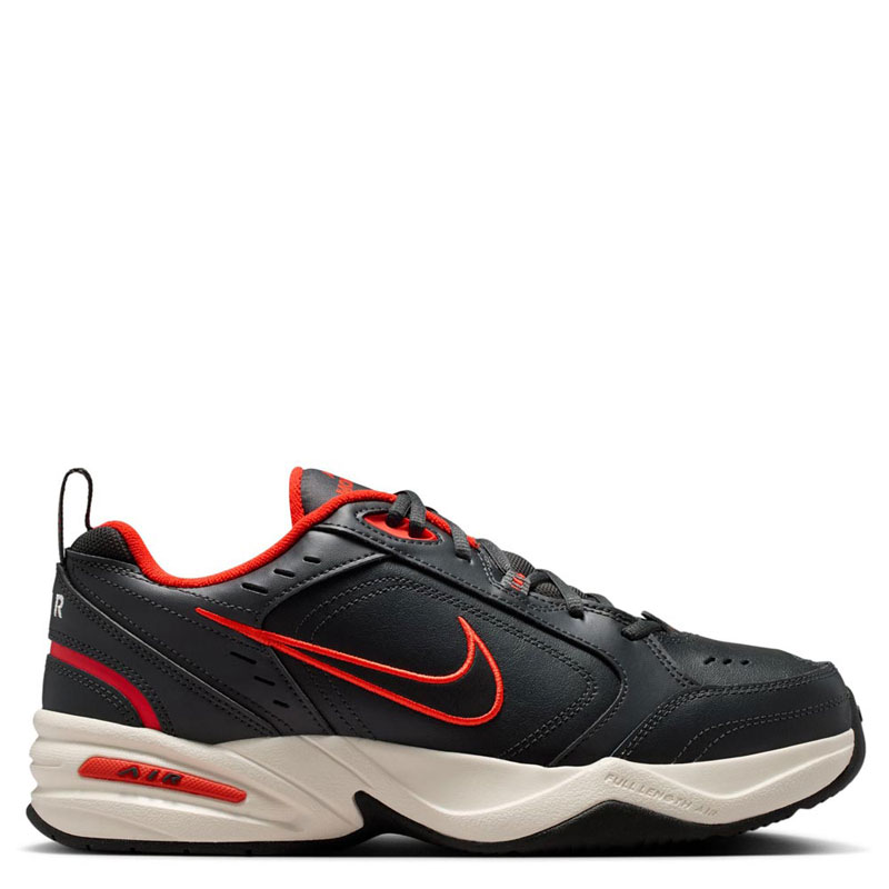 Nike Air Monarch IV (415445-003)ΑΝΔΡΙΚΑ ΠΑΠΟΥΤΣΙΑ Dark Smoke Grey/Picante Red/Pale Ivory/Black