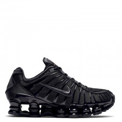 Nike Shox TL (AV3595-002)Ανδρικά παπούτσια Μαύρο/Metallic Hematite/Max Orange/Μαύρο