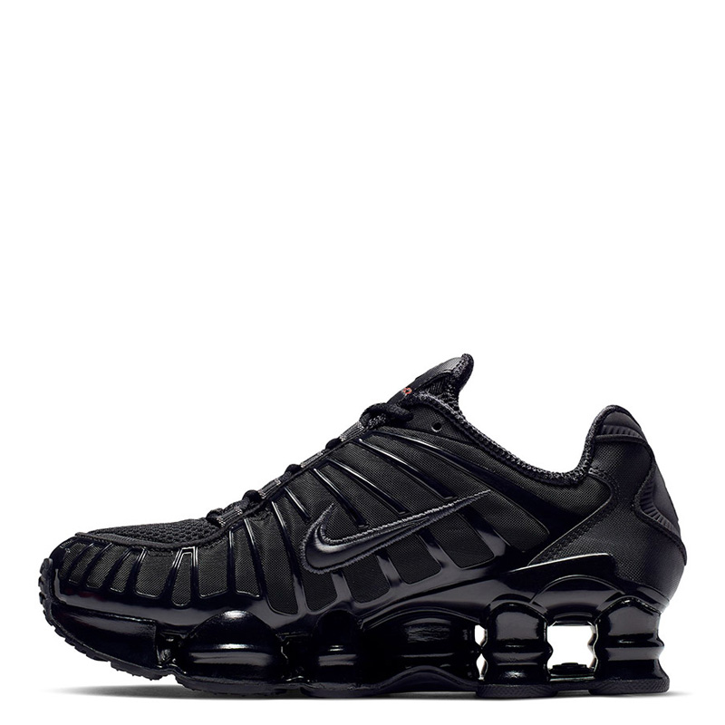 Nike Shox TL (AV3595-002)Ανδρικά παπούτσια Μαύρο/Metallic Hematite/Max Orange/Μαύρο