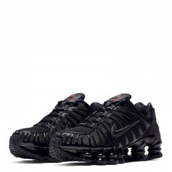 Nike Shox TL (AV3595-002)Ανδρικά παπούτσια Μαύρο/Metallic Hematite/Max Orange/Μαύρο